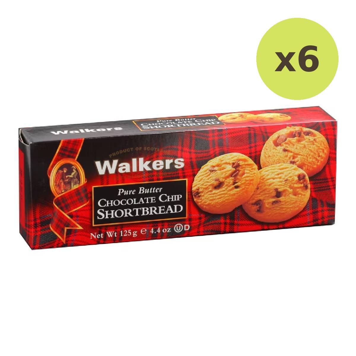 Walkers Butter Shortbread Choc Chips