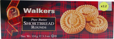 Walkers Butter Shortbread Rounds