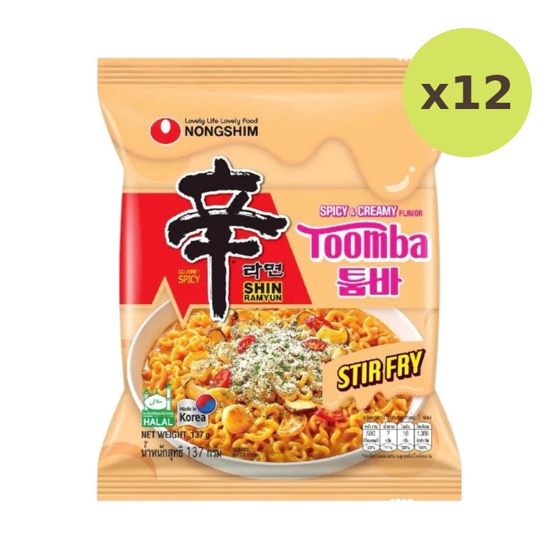 Nongshim Toomba Shin Ramyun Stir Fry