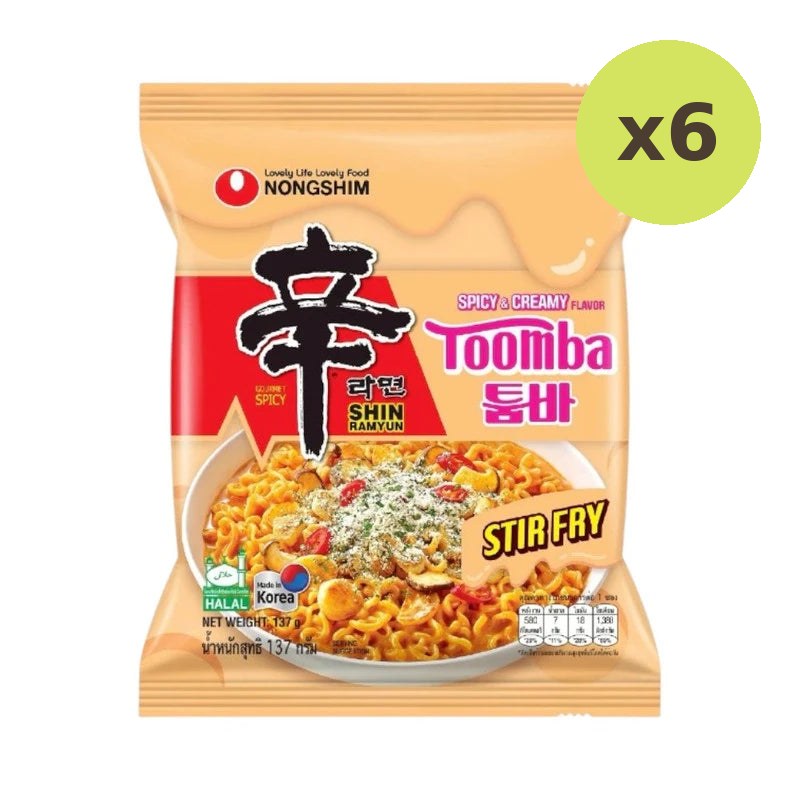 Nongshim Toomba Shin Ramyun Stir Fry