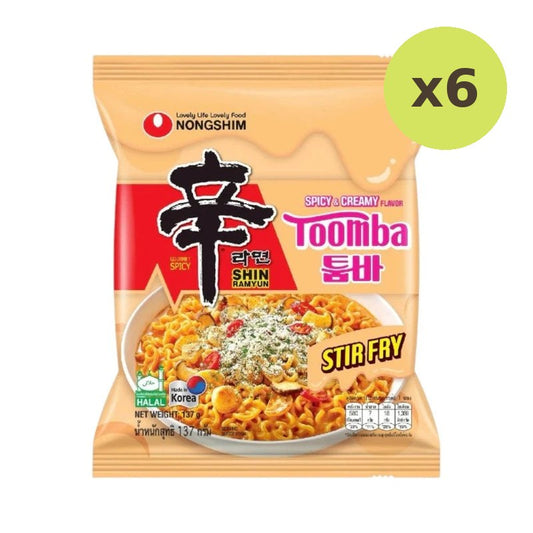 Nongshim Toomba Shin Ramyun Stir Fry