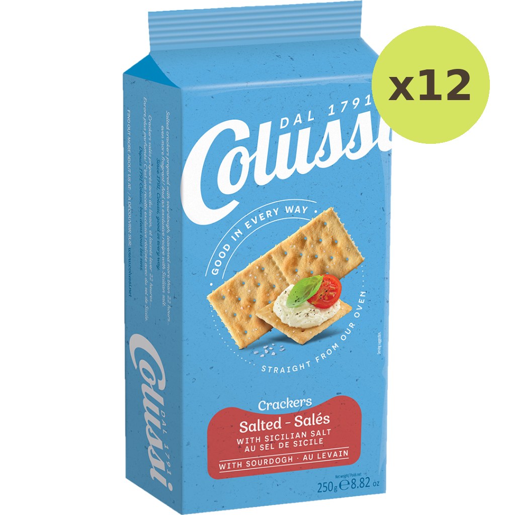 Pan Colussi Salted Crackers
