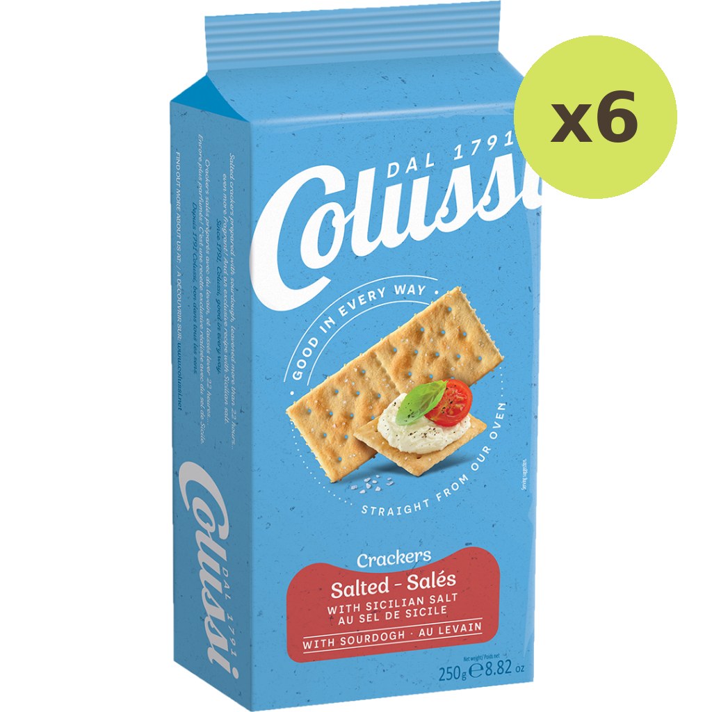 Pan Colussi Salted Crackers