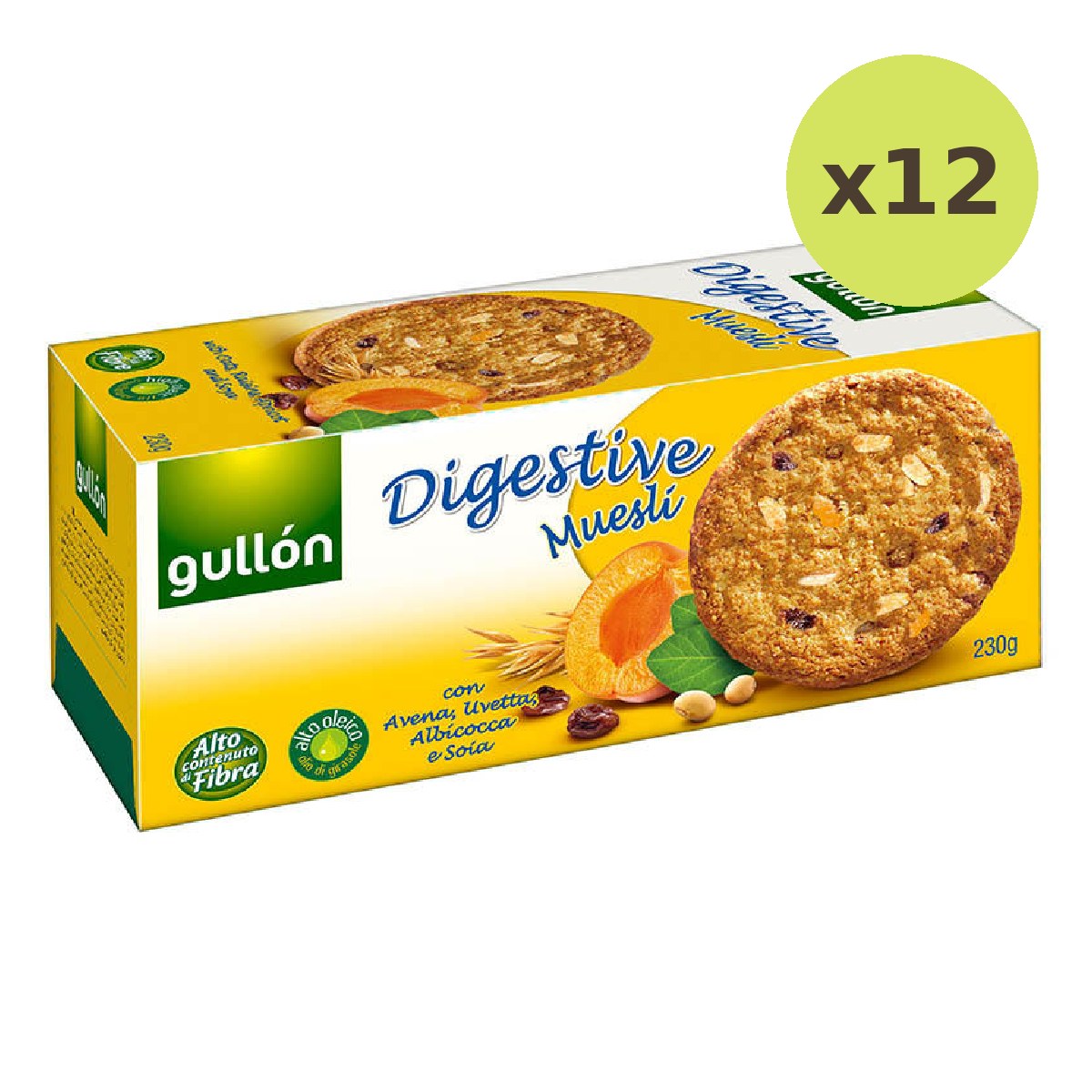 Gullon Muesli Digestive Biscuits