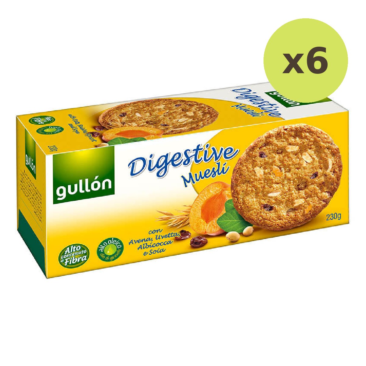 Gullon Muesli Digestive Biscuits