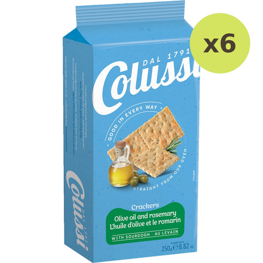Pan Colussi Olive Oil & Rosemary Crackers