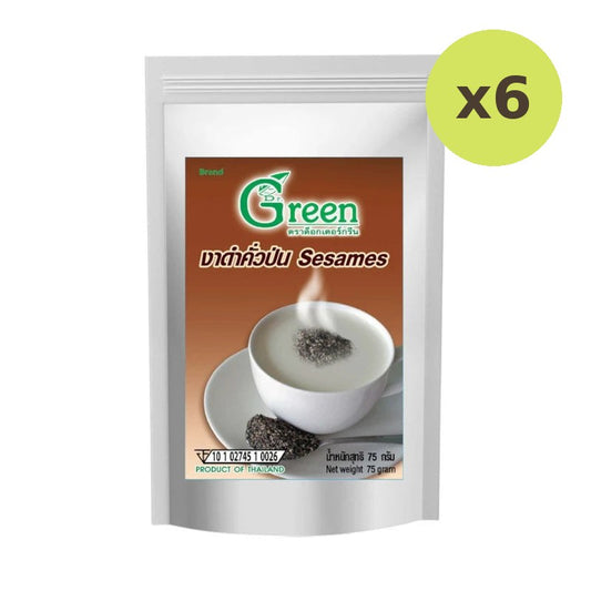 Dr.Green Ground Roasted Black Sesame Organic Traditional 75g