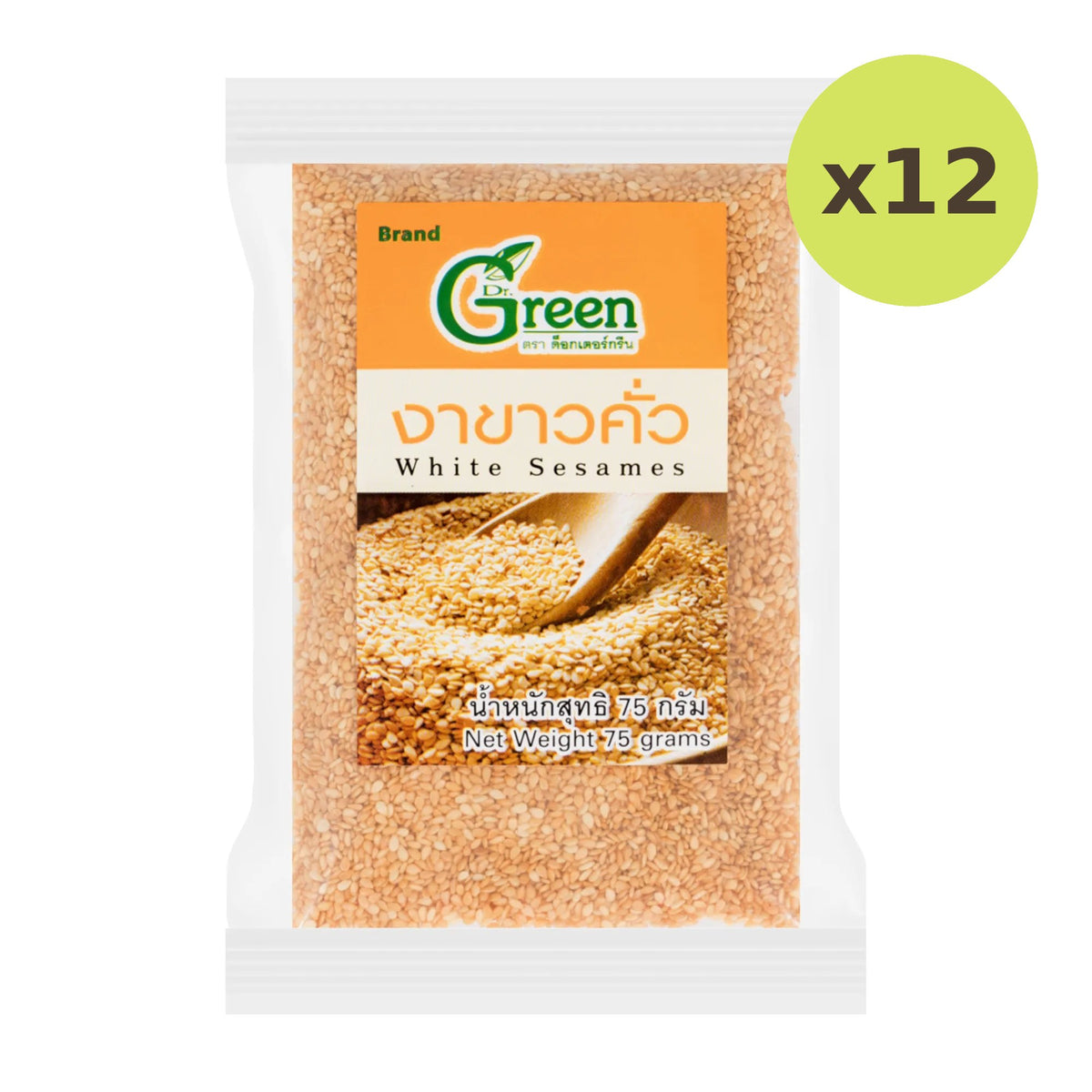 Dr.Green Roasted White Sesame 75g