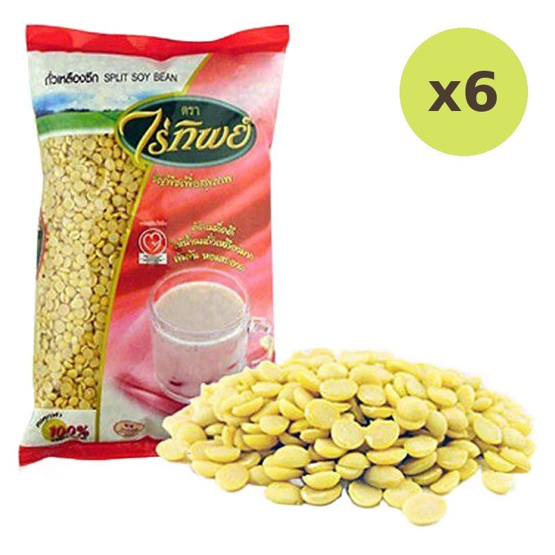 Raitip Peeled Split Soy Bean 1kg