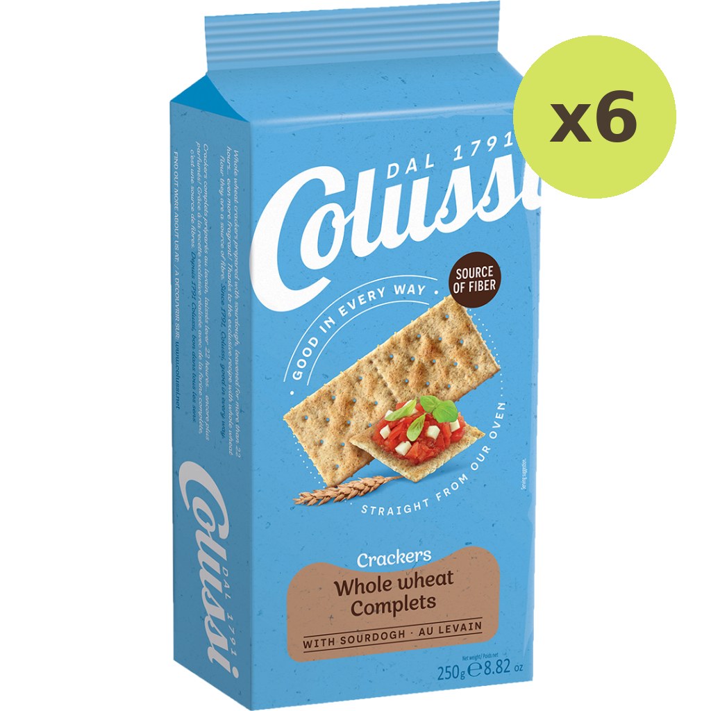 Pan Colussi Wholewheat Crackers