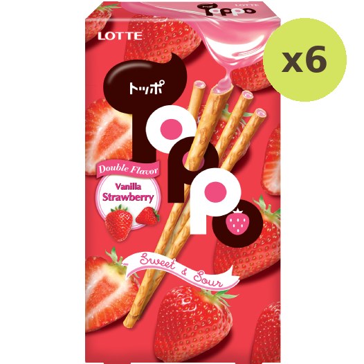Lotte Toppo Strawberry
