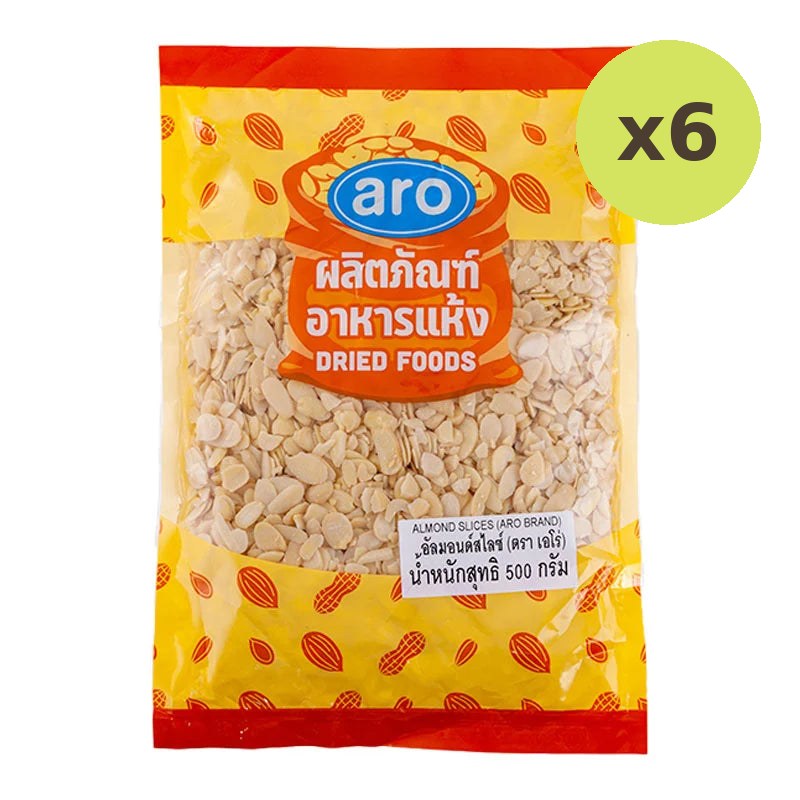 ARO Sliced Almond Seed 500g