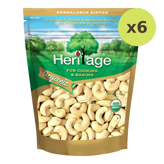 Heritage Organic Raw Broken Cashew Nut 250g