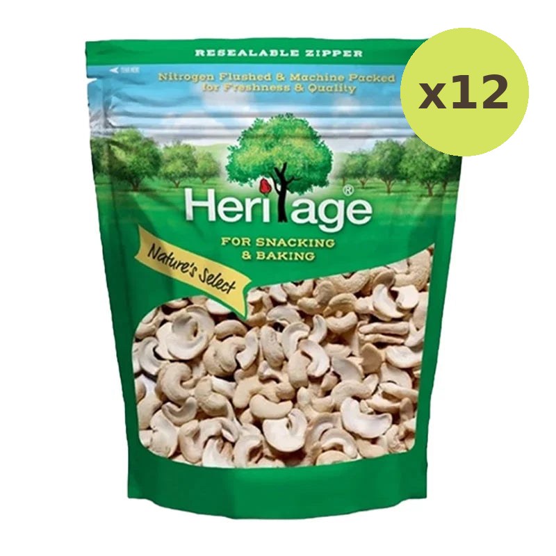 Heritage Toasted Split Cashew Nuts 500g