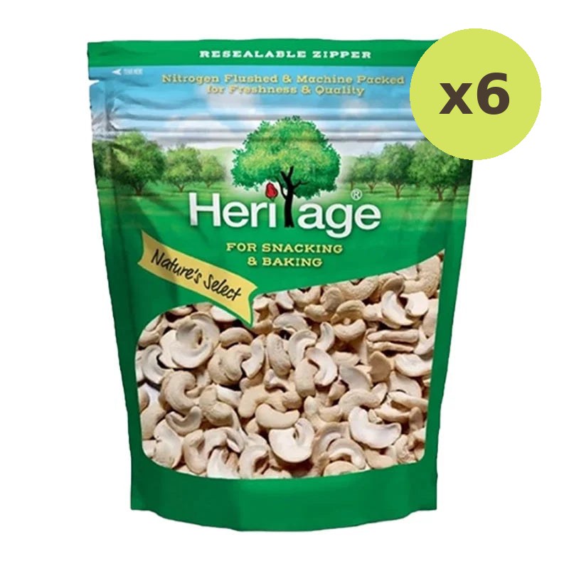 Heritage Toasted Split Cashew Nuts 500g