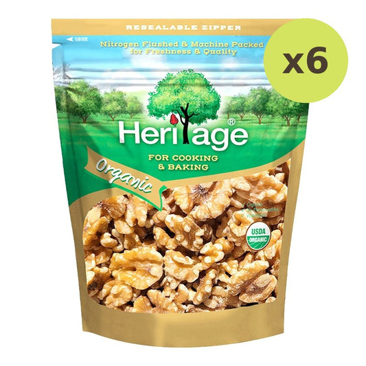 Heritage Organic Raw Walnuts 200g
