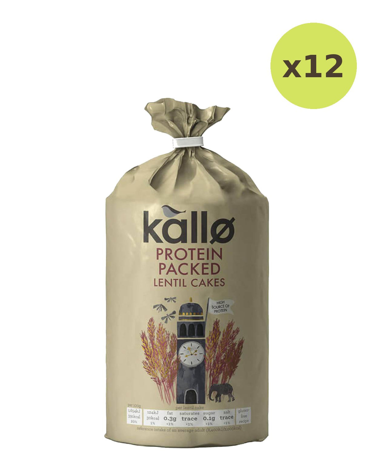 Kallo Protein Lentil Cake