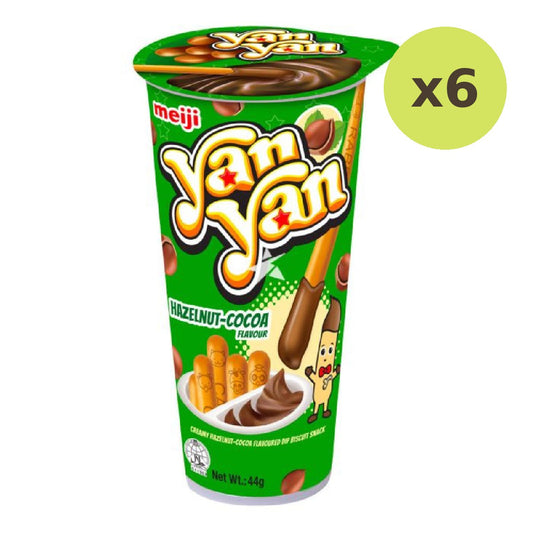 Yan Yan Hazelnut Cocoa Stick Biscuit