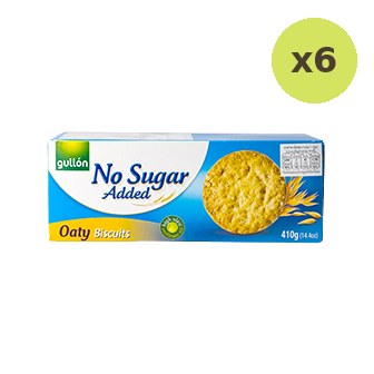 Gullon Oats No Sugar Added