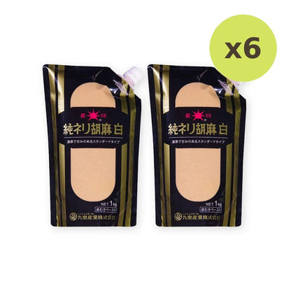 Kuki Sangyo Jun Nerigoma Shiro Sesame Paste With Peeled Roasted