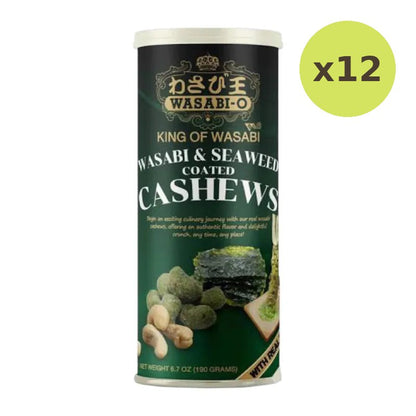 Wasabi-o Wasabi & Seaweed Coated Cashews