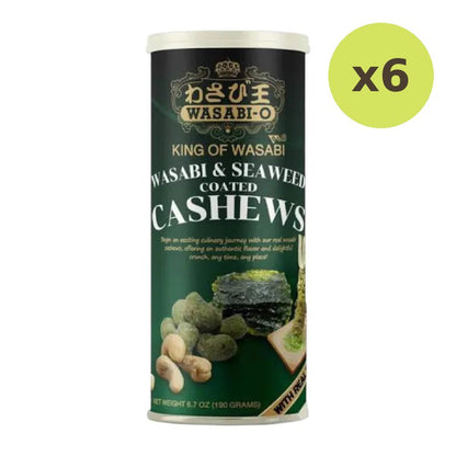 Wasabi-o Wasabi & Seaweed Coated Cashews