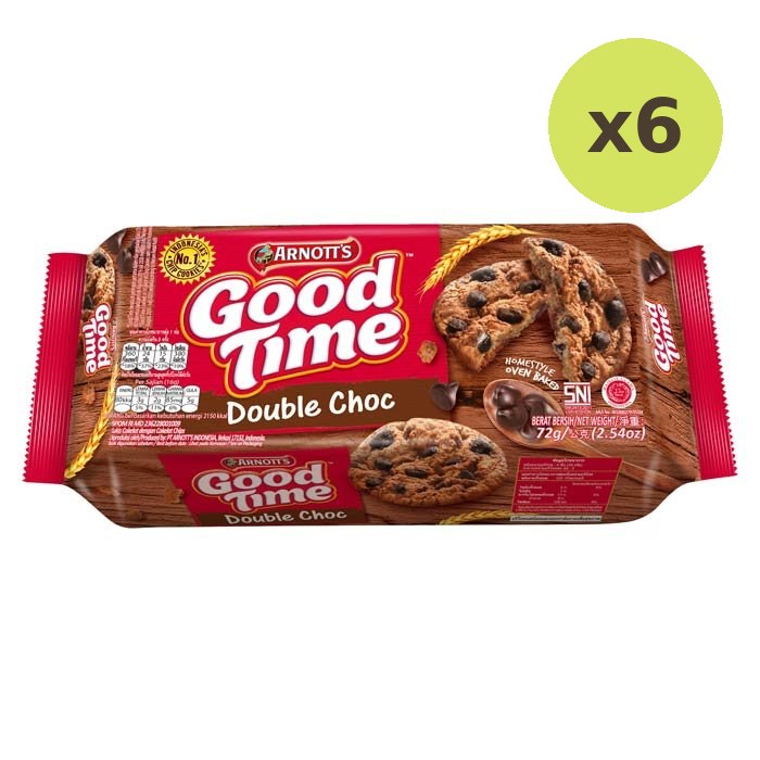 Arnott's Good Time Double Choc