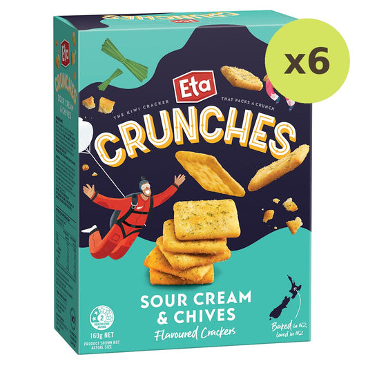 Eta Crunches Sour Cream & Chives Crackers