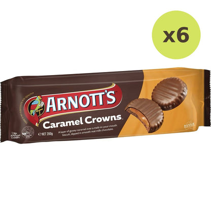 Arnott's Chocolate Caramel Crowns