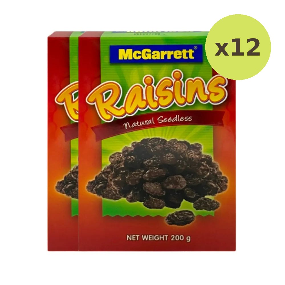 Mcgarrett Black Raisins 200g