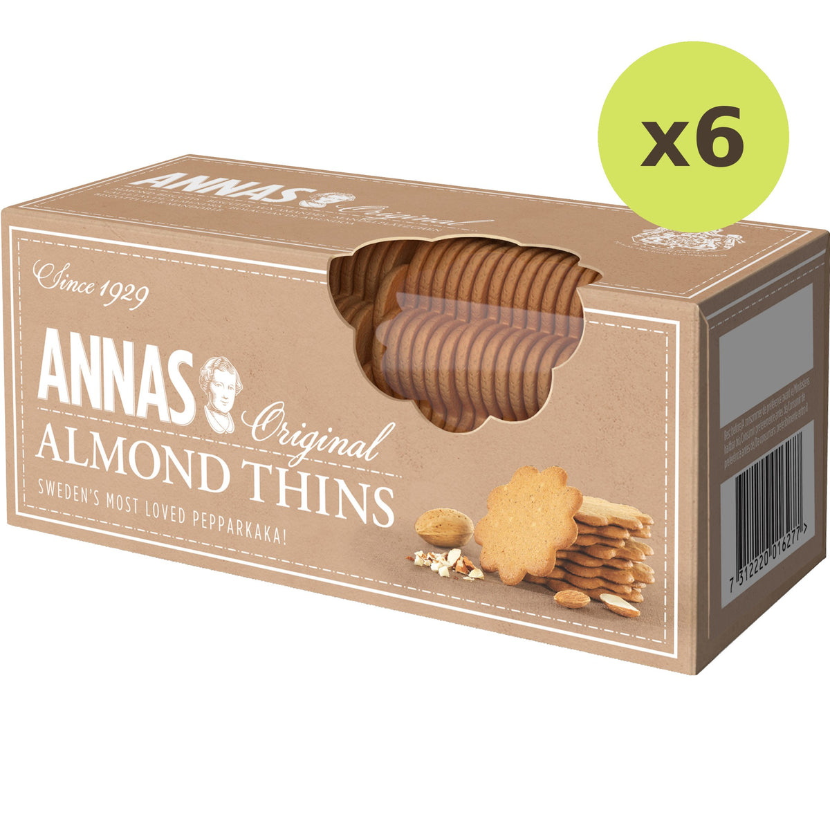 Annas Original Almomd Thins