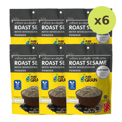 Pure Grain Ground Roasted Sesame Mixed With Grains Formula 80g