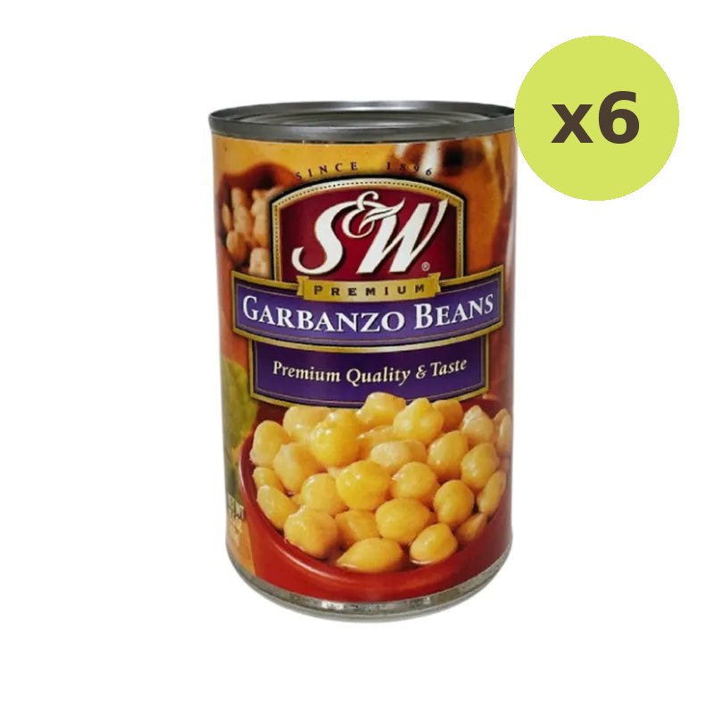 S&W Garbanzos Beans In Brine 15 5