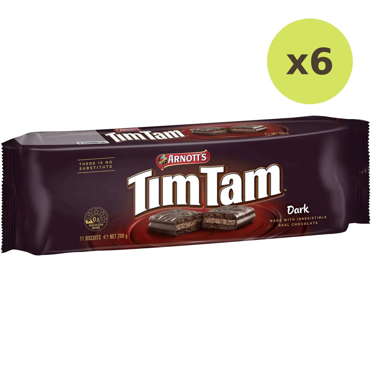 Arnott's Tim Tam Dark Chocolate Biscuits