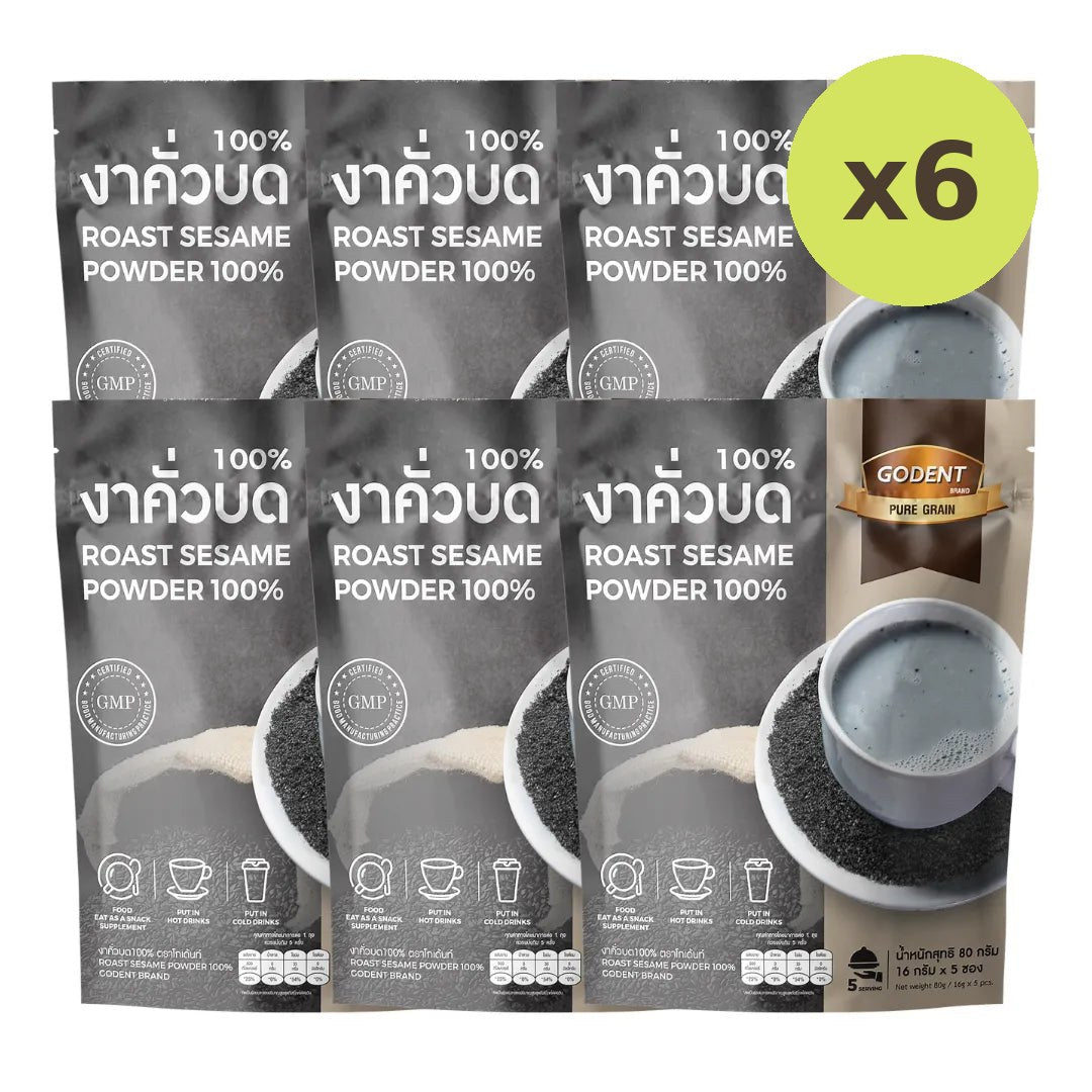 Godent Golden 100% Ground Roasted Sesame 80g