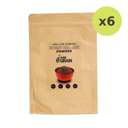 Pure Grain 100% Ground Roasted Black Sesame 500g