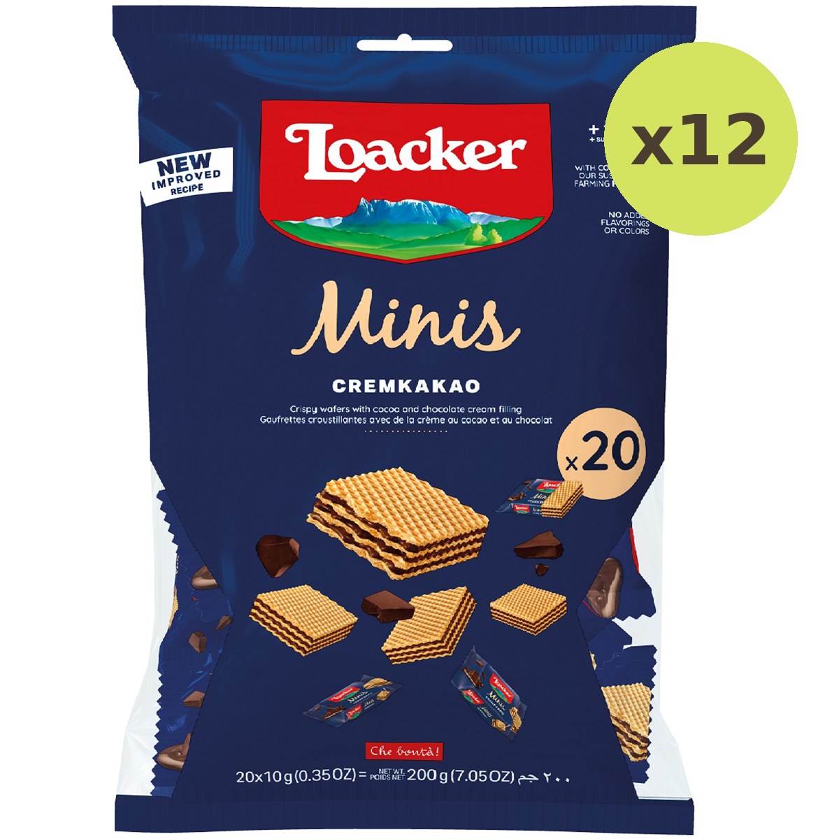 Loacker Mini Cremkakao Wafer
