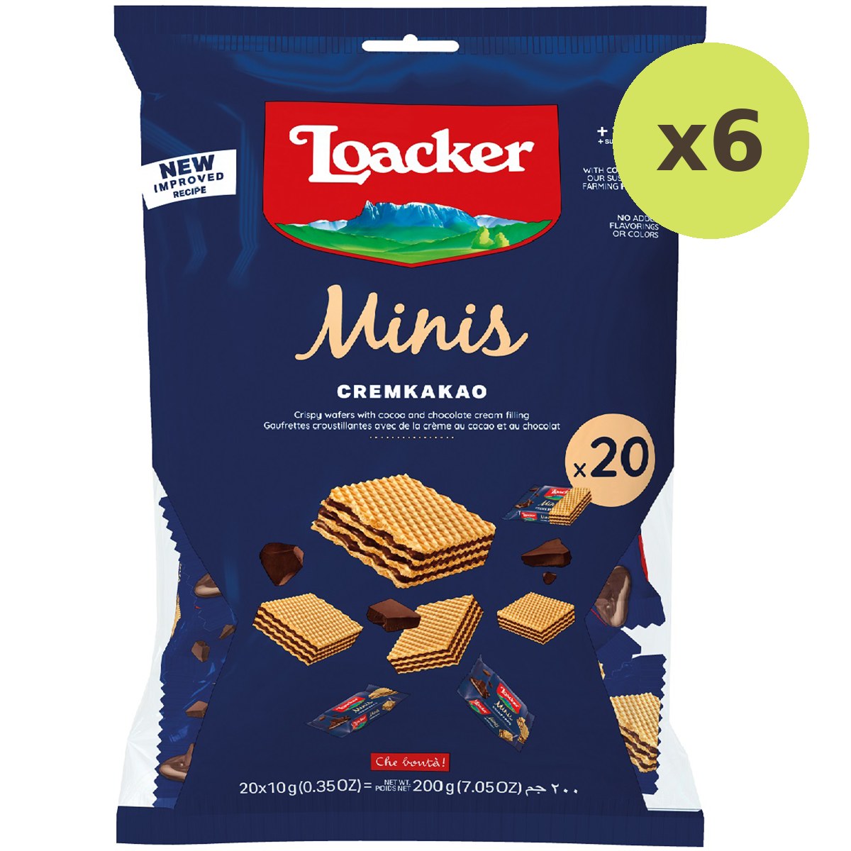 Loacker Mini Cremkakao Wafer