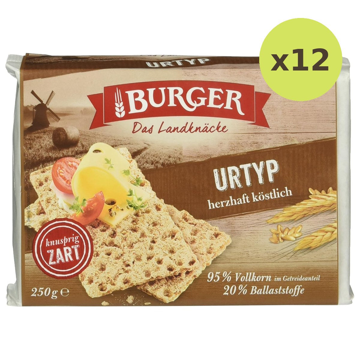 Burger Urtyp Crispbread