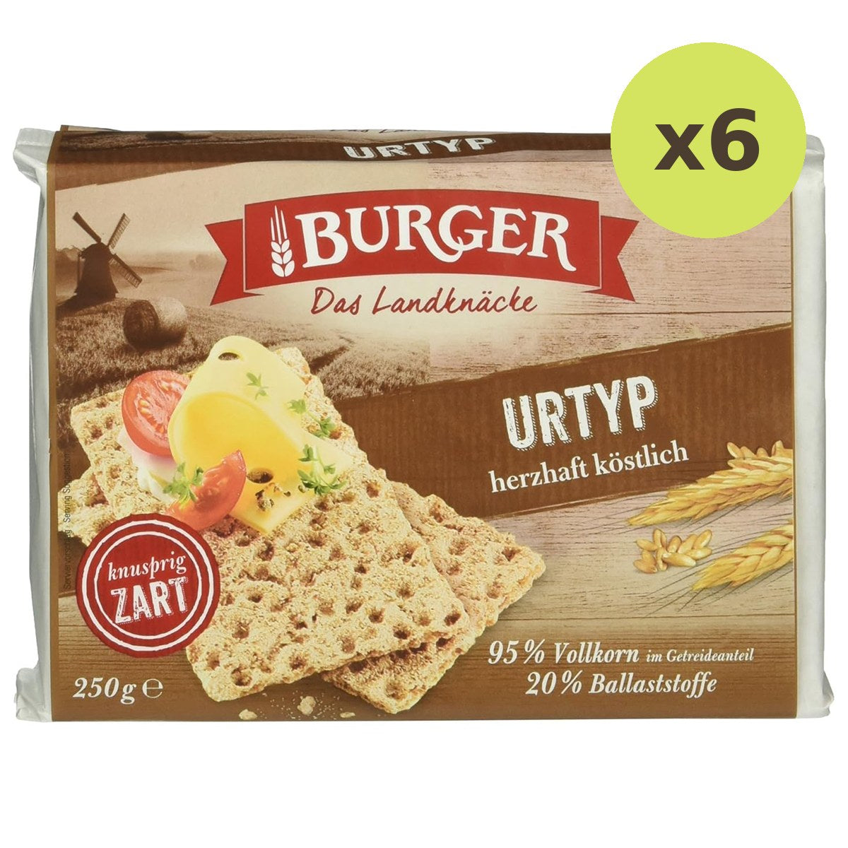 Burger Urtyp Crispbread