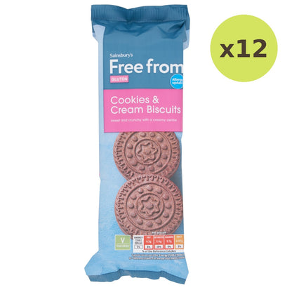 Sainsbury's Free From Cookies & Cream Biscuits