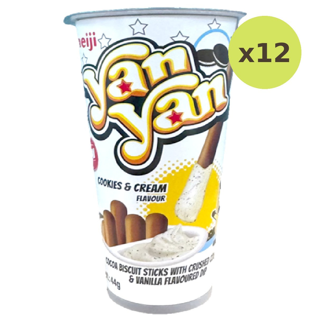 Meiji Yan Yan Cookie And Cream
