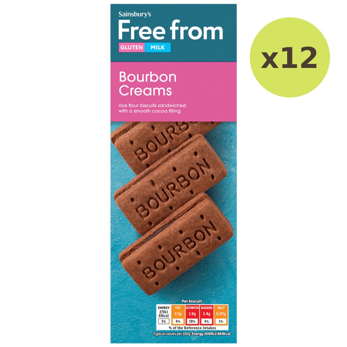 Sainsbury's Free From Bourbon Creams