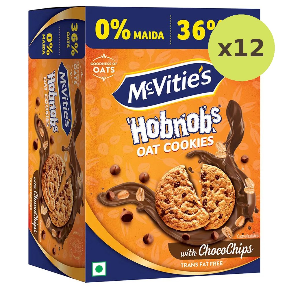 Mcvities Hobnobs Oat Cookies With Chocochips