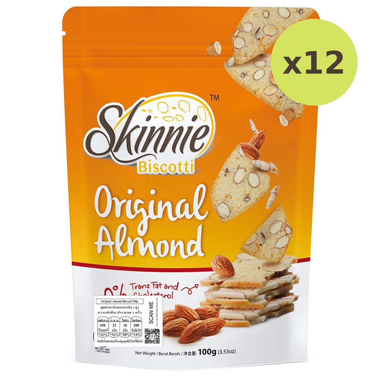 Skinnie Original Almond