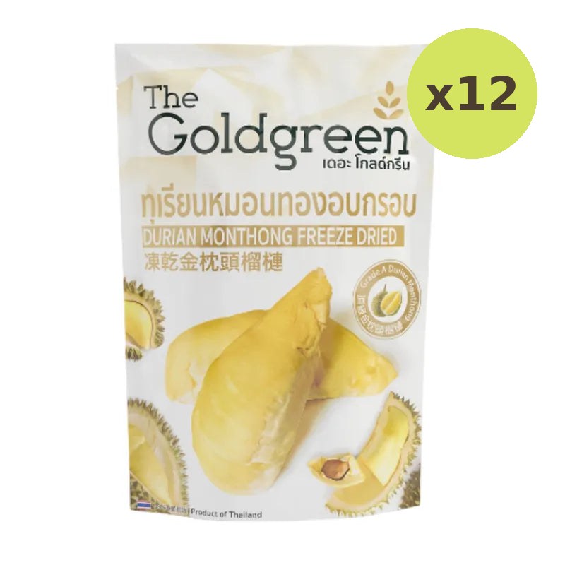 The Goldgreen Freeze Dried Durian Monthong 78g