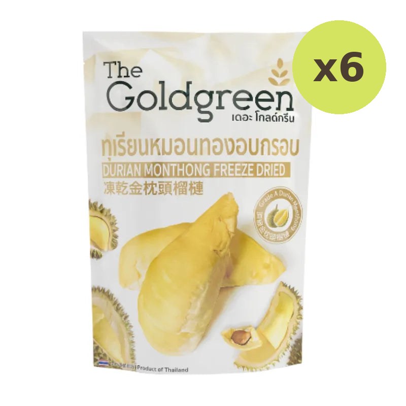 The Goldgreen Freeze Dried Durian Monthong 78g