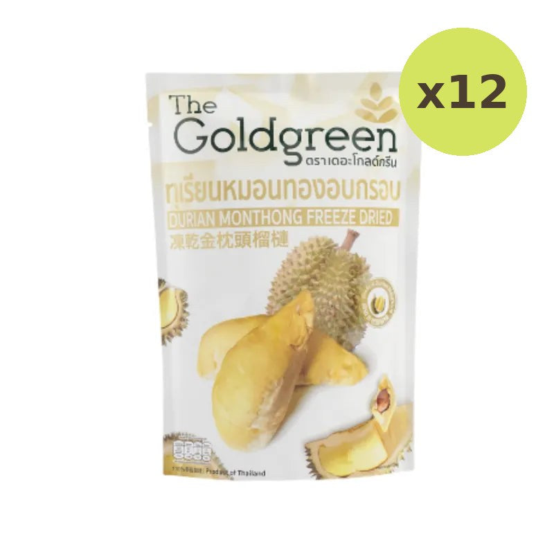 The Goldgreen Freeze Dried Durian Monthong 15g