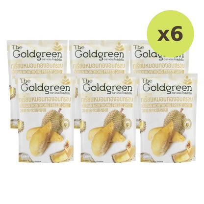 The Goldgreen Crispy Monthong Durian Freeze Dried 15g
