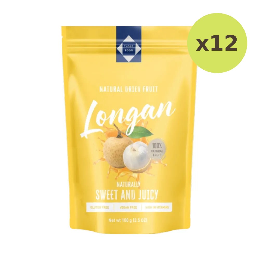 Thong Poon Dried Longan 100g